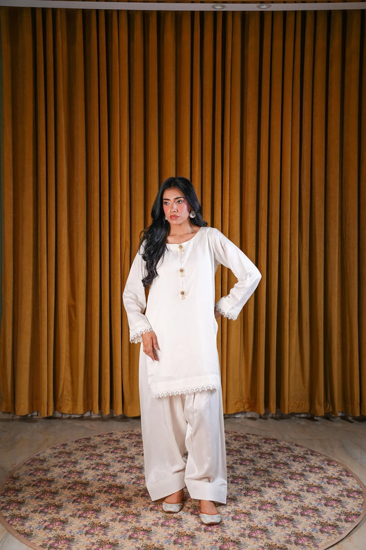 Noor Viscose 2-Piece Farshi Shalwar Suit